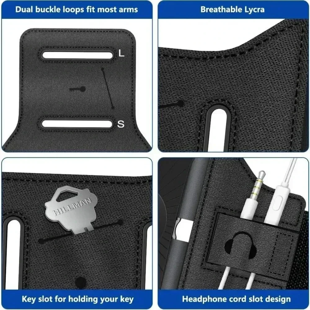 Running Armband 360°Rotatable for iPhone 15/14/13/Pro Max/Pro/Mini/12/11/SE/Xs/X